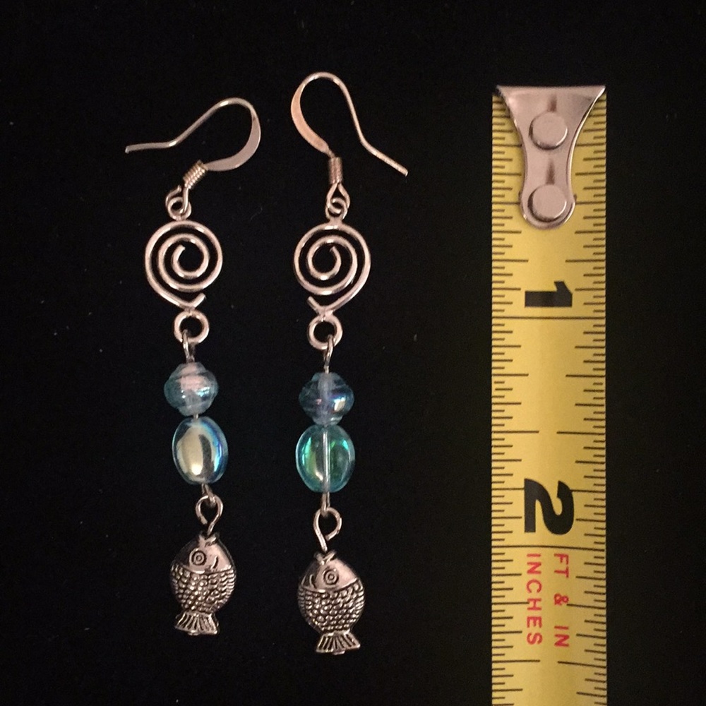 Fish earrings - Picture 5 of 5